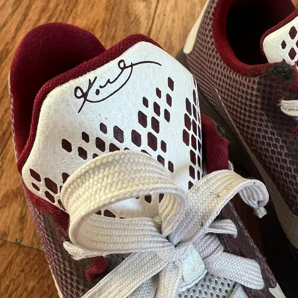 nike kobe x 10 lower merion team red/white size 6.5